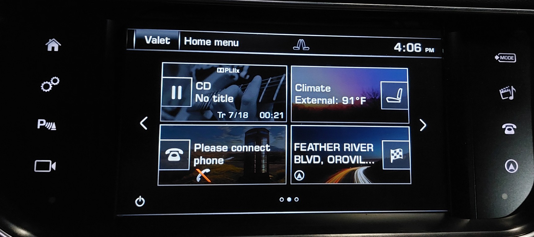 2016 RANGE ROVER SPORT (L494) STEREO MEDIA GPS NAVIGATION TOUCH DISPLAY SCREEN — exact item pictured